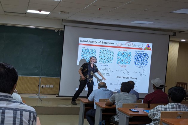 Prof James Martin NC state giving a incredibly interesting talk